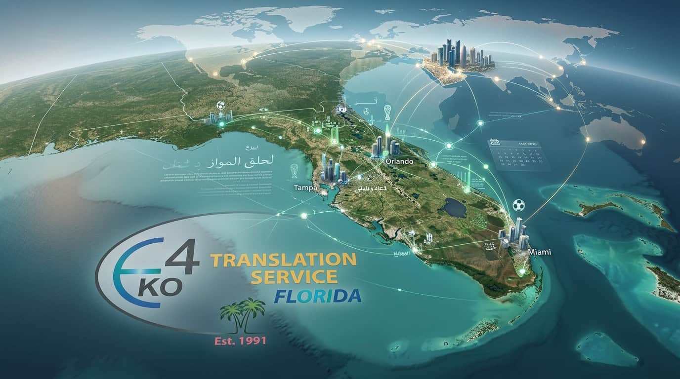 Arabic to English Translation: Navigating Florida’s May 2026 Global Boom