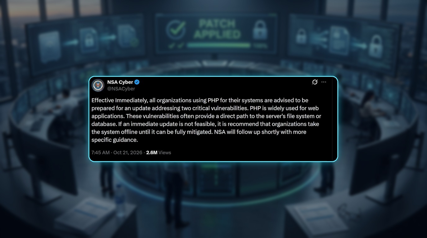 Your Data Is Secure: The PHP Flaw That Shook the World, Tackled Within Hours by Our Team